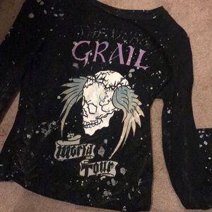 Unholy grail long sleeve VINTAGE xs/sm black